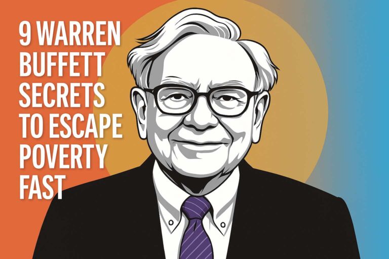 9 Warren Buffett Secrets to Escape Poverty Fast
