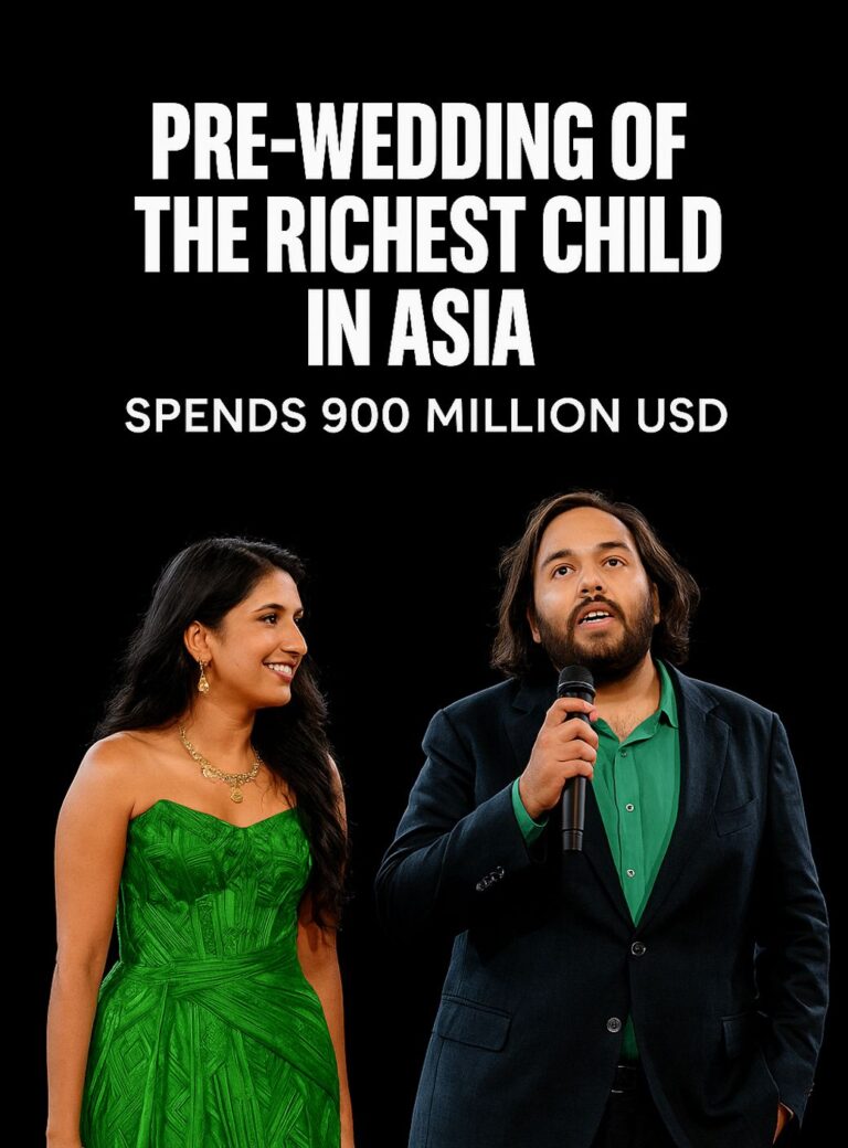 The $1 Billion Wedding of Anant Ambani and Radhika Merchant